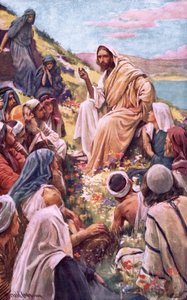Le sermon sur la montagne - Harold Copping
