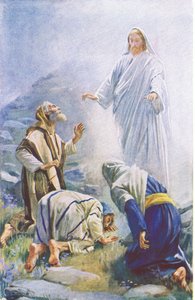 La transfiguration, illustration de Harold Copping Pictures: The Crown Series, vers 1920