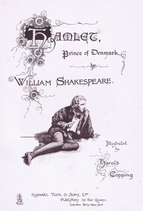 Page de titre, illustration de Hamlet