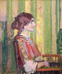 Mme Robert Bevan, c.1913 - Harold Gilman