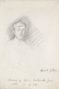 Portrait de Frederick Spencer Gore 1878-1914, vers 1911-1912 - Harold Gilman