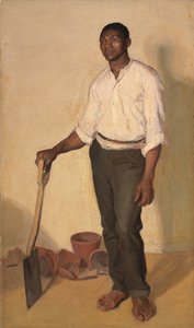 Portrait du jardinier noir, vers 1905