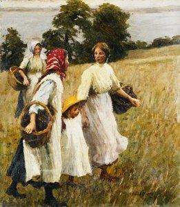 La Récolte des Mûres, vers 1908