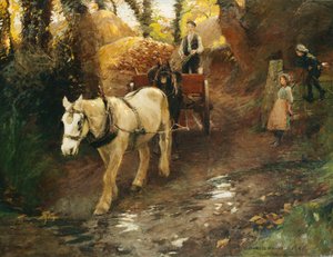 La porte de la ferme - Harold Harvey