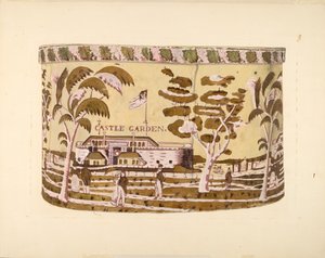 Boîte à chapeau - "Castle Garden" - Harold Merriam
