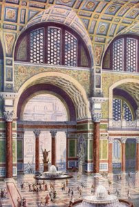 Tepidarium des Thermes de Caracalla dans sa beauté originelle - Harold Oakley