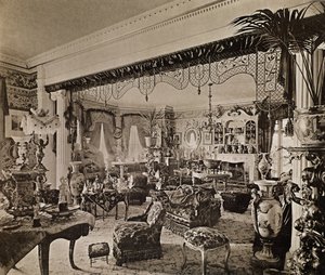Le Salon, Wickham Hall, Kent, 1897 - Harold Palmer