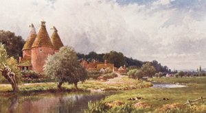 Four à houblon, près de Farnham