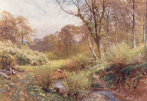 Dans les bois de printemps, Ockley - Harold Sutton Palmer