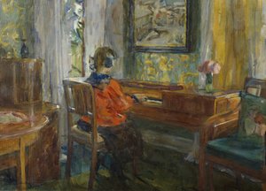 Au piano de l