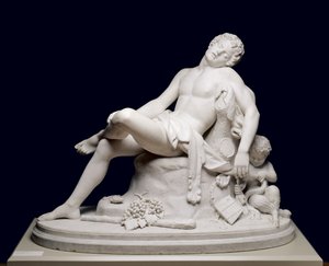 Le Faune endormi, modelé en 1864, sculpté vers 1870 - Harriet Goodhue Hosmer