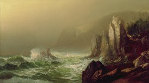 Île de Grand Manan (huile sur toile)