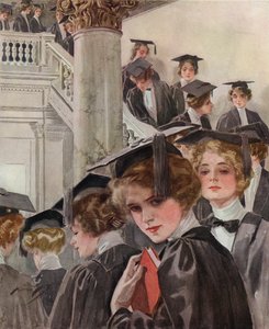 Une éducation libérale (lithographie couleur)