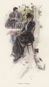 Homme attendant une réponse d