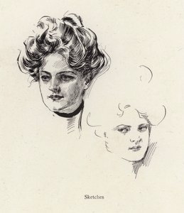 Croquis au crayon d
