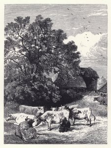 Traite des vaches - Harrison William Weir