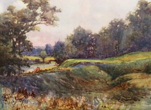 Terrains de golf : Cassiobury Park, le nouveau dix-huitième trou - Harry (1878 1950) Rountree