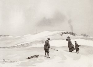 Terrains de golf : Skegness, le deuxième coup au neuvième trou - Harry (1878 1950) Rountree