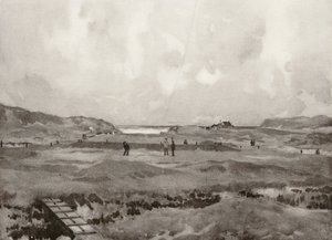 Terrains de golf : Bude, le trou "Nursery Maid" - Harry (1878 1950) Rountree