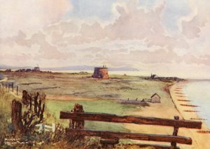 Terrains de golf : Felixtowe, vue générale du parcours