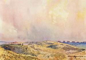 Terrains de golf : Hoy lake, le douzième tee - Harry (1878 1950) Rountree