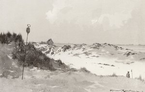 Terrains de golf : Hunstanton, sous la neige - Harry (1878 1950) Rountree