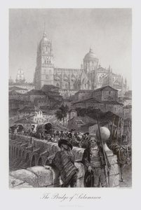 Le Pont de Salamanque (gravure) - Harry (after) Fenn