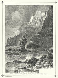 La Chaussée des Géants, les Cheminées des Géants (gravure) - Harry (after) Fenn