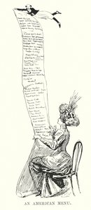 Menu américain