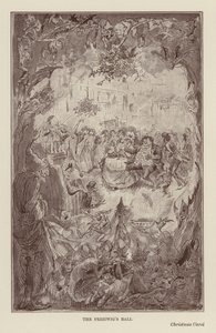 Livres de Noël de Charles Dickens : Un chant de Noël - Harry (after) Furniss