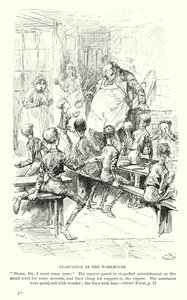 Illustration pour Oliver Twist par Charles Dickens - Harry (after) Furniss