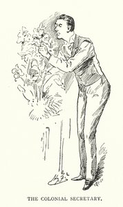 Le Secrétaire colonial - Harry (after) Furniss
