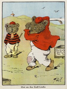 Sur les terrains de golf - Harry B Neilson