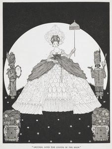 Une autre robe de la couleur de la lune. Illustration pour l