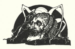 Edgar Allan Poe : Motif de design - Harry Clarke