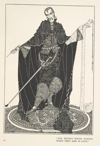Les Galoshes de la Fortune. Oui, les gens écrivent de la poésie quand ils sont amoureux. - Harry Clarke