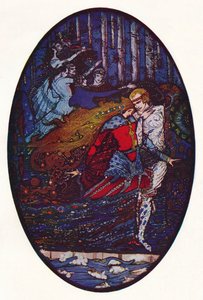 La rencontre, vers 1918 - Harry Clarke