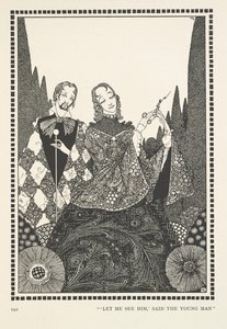 La Vieille Maison. "Laissez-moi le voir," dit le jeune homme. - Harry Clarke