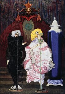 La Bergère et le Ramoneur, conte de fées par Hans Christian Andersen, illustration par Harry Clarke - Harry Clarke