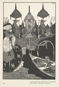 La Reine des Neiges. Comment avez-vous réussi à venir sur la grande rivière roulante ? - Harry Clarke
