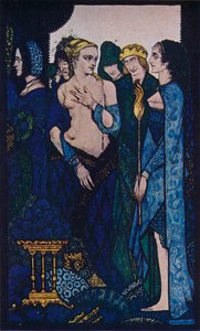 Nous avons nommé Lucrezia Crivelli et la Dame de Titien, vers 1910 - Harry Clarke