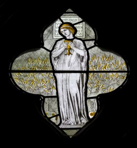 Minley, St Andrew, James Powell & Sons, Harry Ellis Wooldridge, Charité, 1870 - Harry Ellis Wooldridge