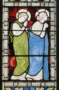 Panneau latéral de la Crucifixion, Fenêtre Est - Harry Ellis Wooldridge