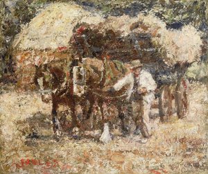 Le chariot de foin