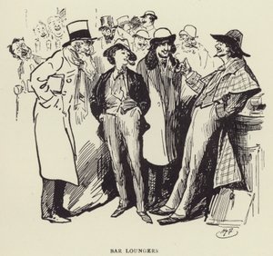 Les habitués du bar - Harry Furniss