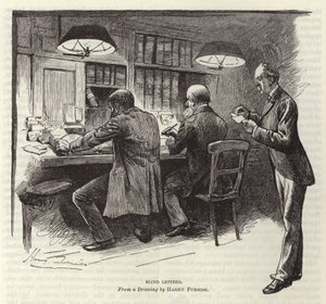Lettres aveugles - Harry Furniss