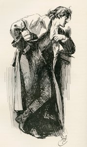 Illustration pour le roman de Charles Dickens Un conte de deux villes