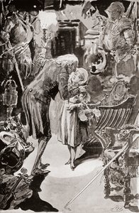 Illustration pour The Old Curiosity Shop de Charles Dickens - Harry Furniss