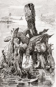 Illustration pour The Old Curiosity Shop de Charles Dickens
