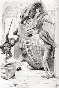 Illustration pour le roman de Charles Dickens Le Magasin d